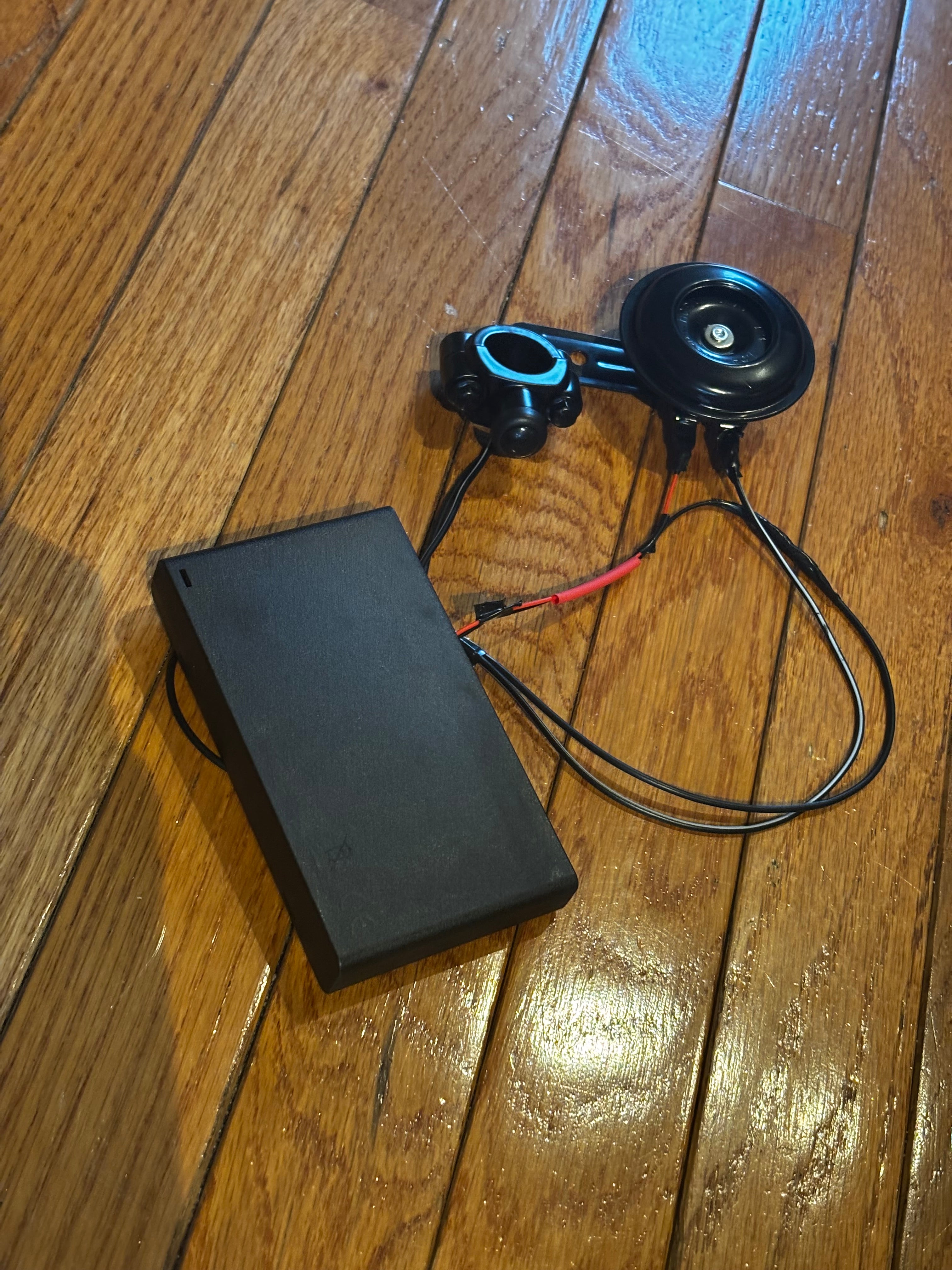 Battery powered horn